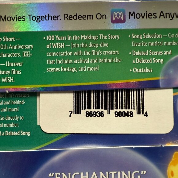 Disney Wish (Blu-Ray + Dvd + Digital) - Picture 4 of 4